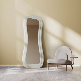 Hanah Home Espejo Cheval Crema